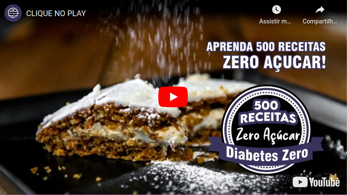 banner video 500 receitas - Ebook 500 Receitas zero açúcar e glúten.