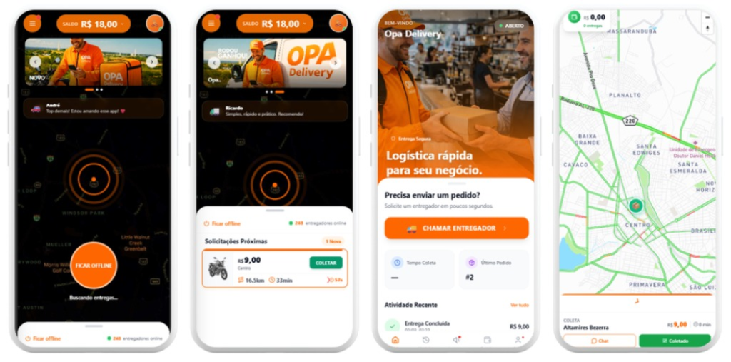 OPA DELIVERY chega a Niterói