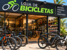 Loja de bicicletas na região oceânica