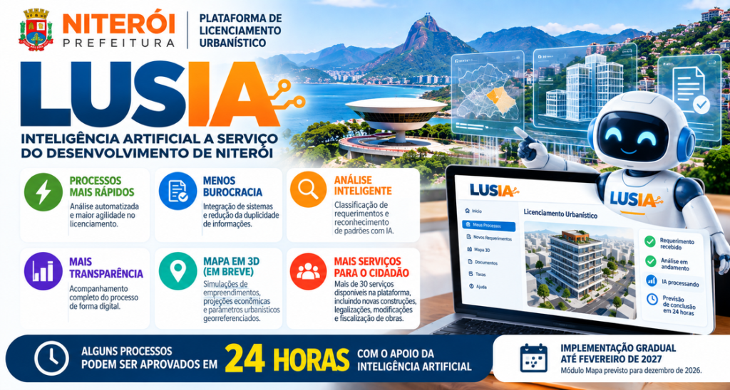 Niterói lança plataforma LUSIA