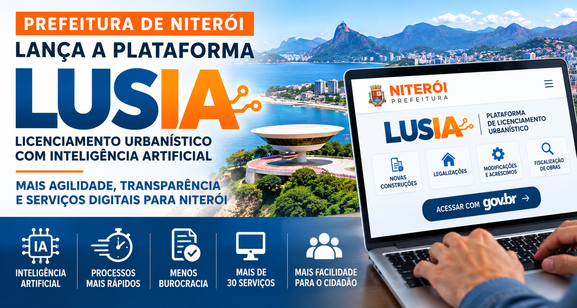Niterói lança plataforma LUSIA
