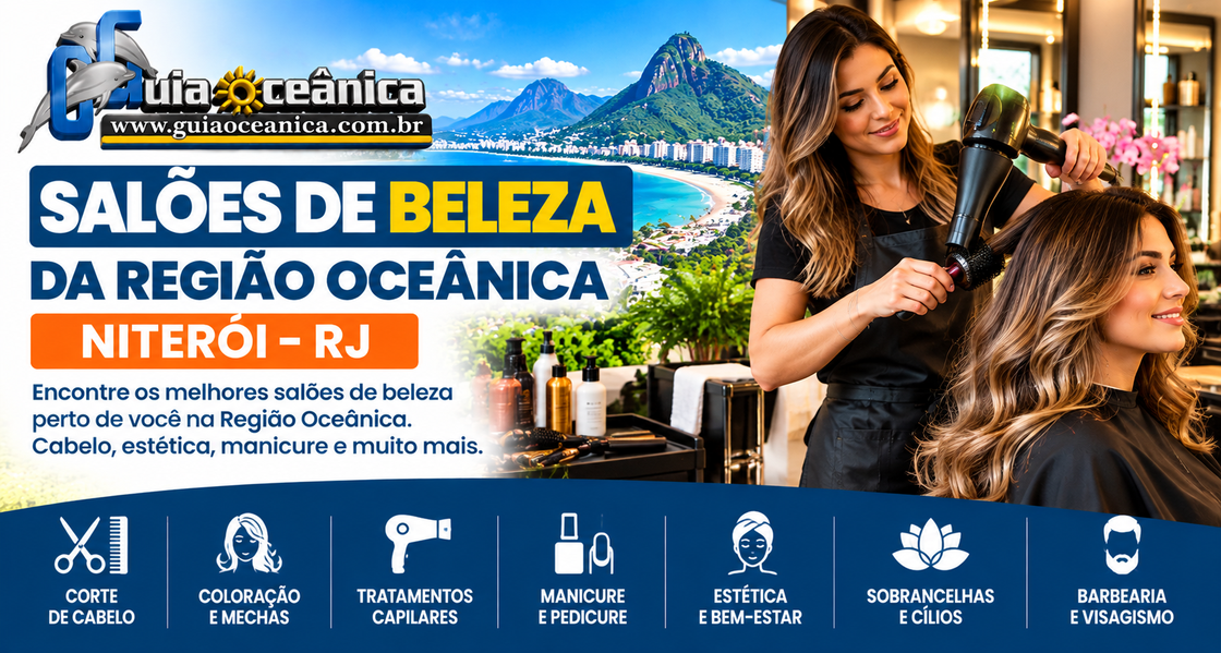 Salões de beleza na Região Oceânica